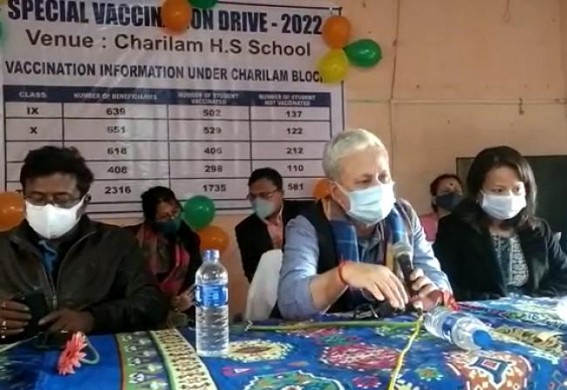 Deputy CM visited Vaccination Centers in Charilam